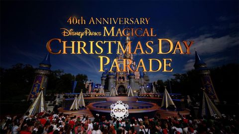 40th Anniversary Disney Parks Magical Christmas Day Parade